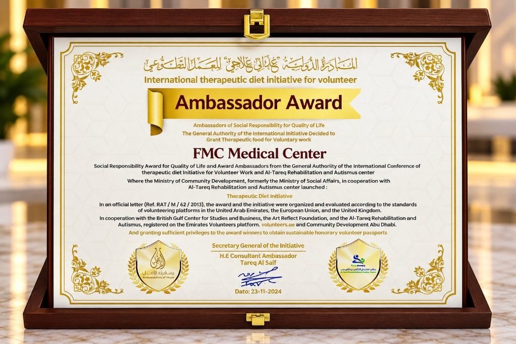Ambassador Award — FMC Medical Center Dubai
